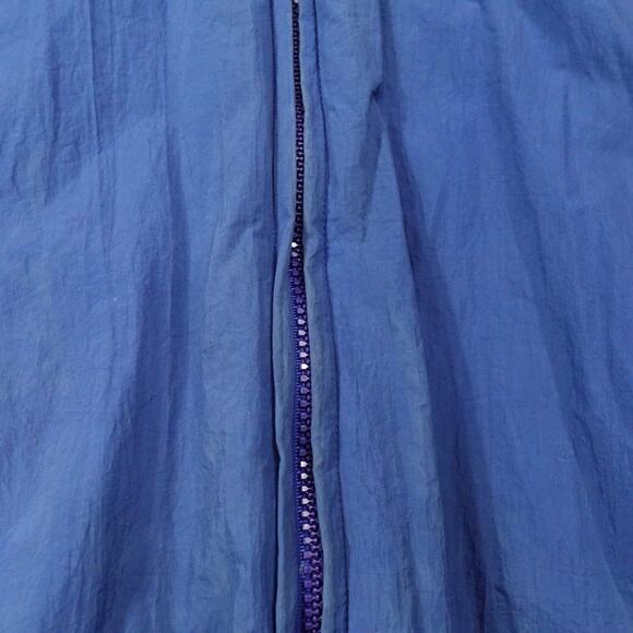 Vintage St. Louis Rams Puffer Jacket Mens Blue NFL Football Hooded Logo 7 90s - Picture 7 of 16